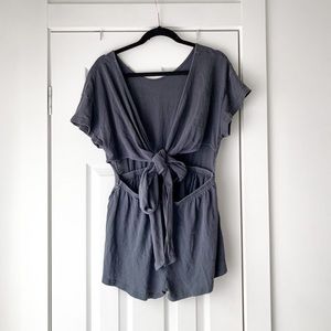 EASY STREET WRAP ROMPER
